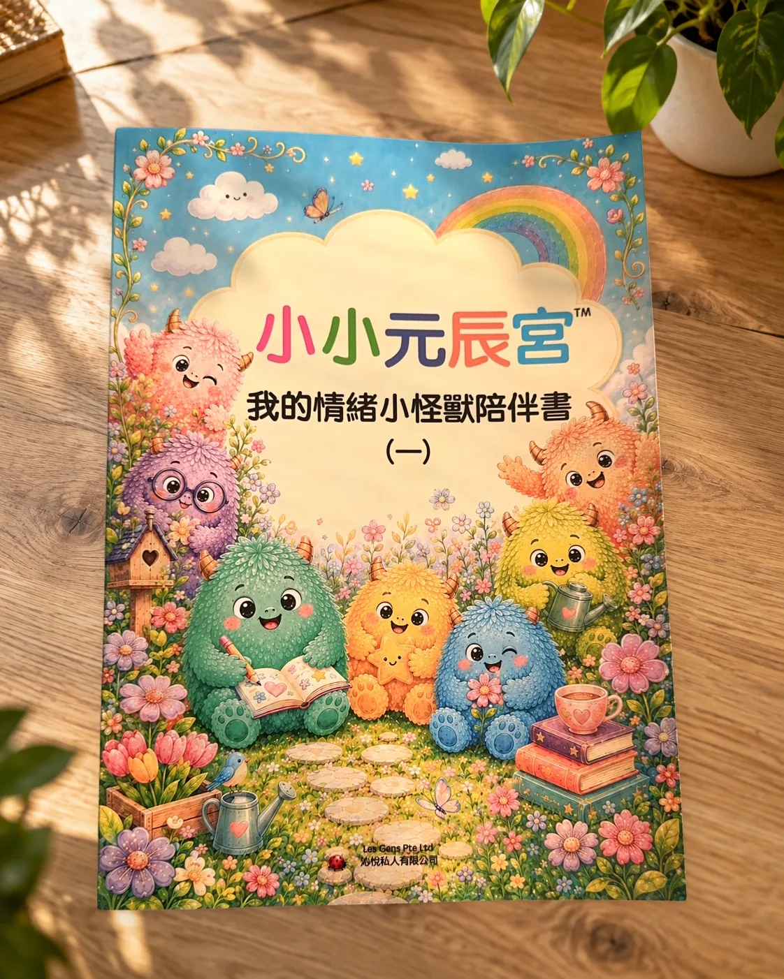 《小小元辰宮™：我的情緒小怪獸陪伴書（一）》書封